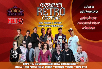 Kecskeméti Retro Fesztivál - Nőnapi Különkiadás / RETRO SENSATION